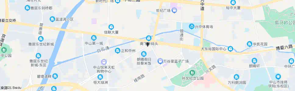 中山槎桥洛_公交站地图_中山公交_妙搜公交查询2025