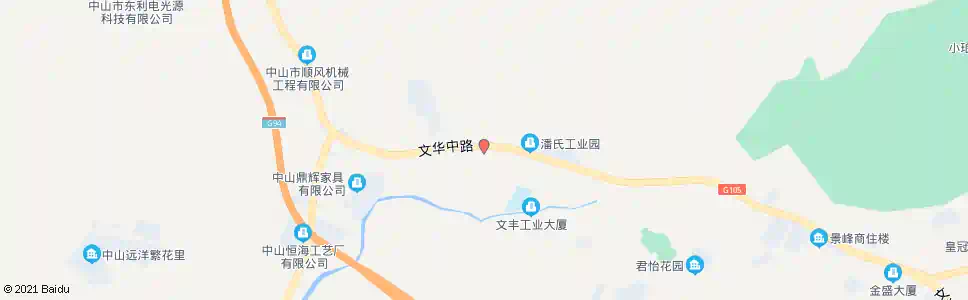 中山黄家村_公交站地图_中山公交_妙搜公交查询2025