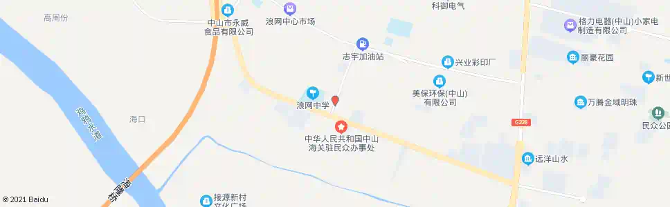 中山人民路南_公交站地图_中山公交_妙搜公交查询2025