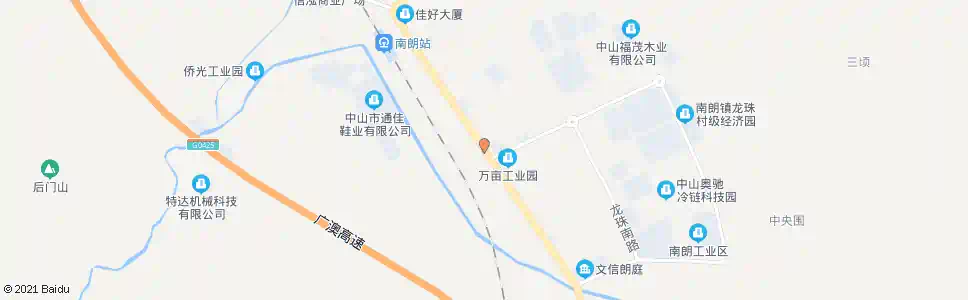 中山西亨_公交站地图_中山公交_妙搜公交查询2025