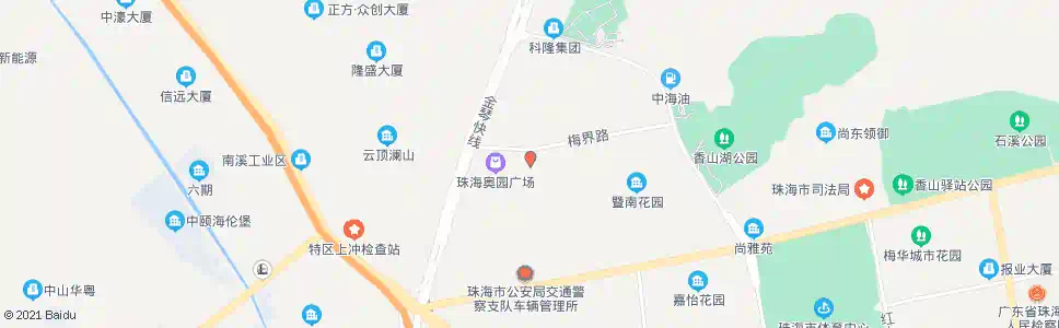 珠海公安村西_公交站地图_珠海公交_妙搜公交查询2025