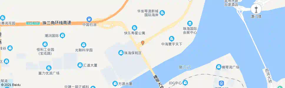 珠海珠海保税区_公交站地图_珠海公交_妙搜公交查询2025