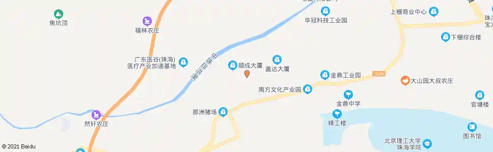 珠海金鼎工业园_公交站地图_珠海公交_妙搜公交查询2025