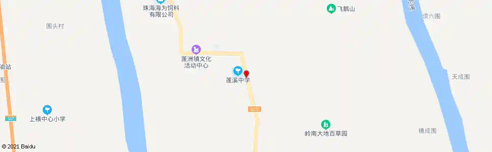 珠海莲溪中学_公交站地图_珠海公交_妙搜公交查询2025