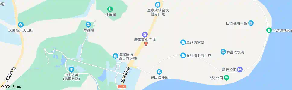 珠海唐家_公交站地图_珠海公交_妙搜公交查询2025