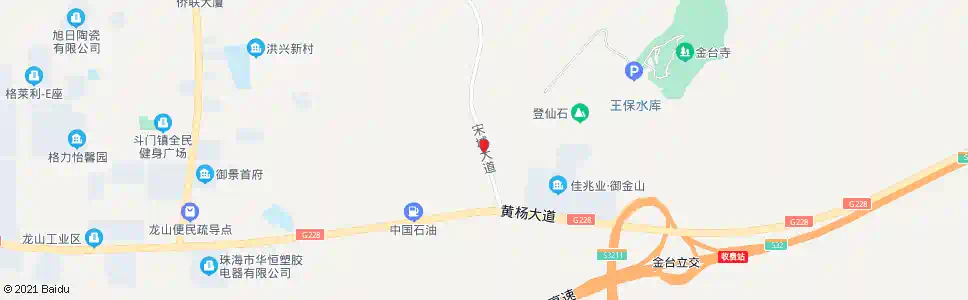 珠海旅游大道南_公交站地图_珠海公交_妙搜公交查询2025