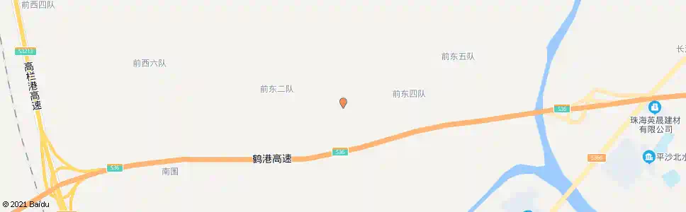 珠海前东三队_公交站地图_珠海公交_妙搜公交查询2025