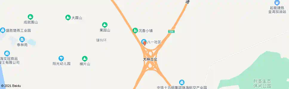 珠海八一社区_公交站地图_珠海公交_妙搜公交查询2025