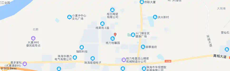 珠海龙山社区_公交站地图_珠海公交_妙搜公交查询2025