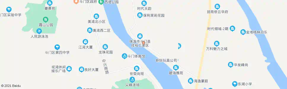 珠海成裕市场_公交站地图_珠海公交_妙搜公交查询2025