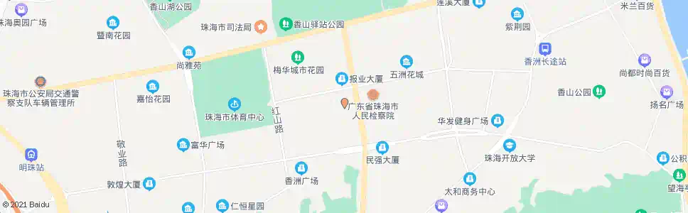 珠海通信大厦_公交站地图_珠海公交_妙搜公交查询2025