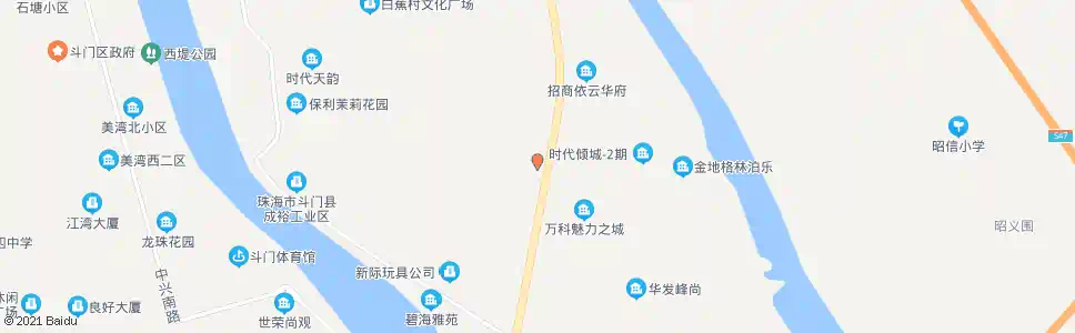 珠海成裕围_公交站地图_珠海公交_妙搜公交查询2025