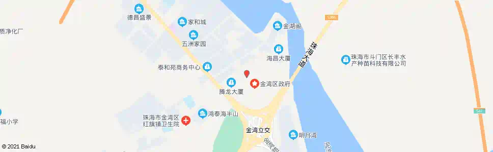珠海城南派出所_公交站地图_珠海公交_妙搜公交查询2025