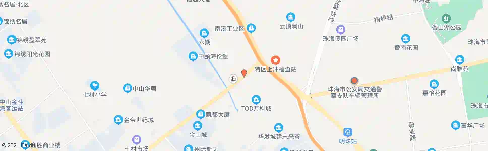 珠海南坦路东_公交站地图_珠海公交_妙搜公交查询2025