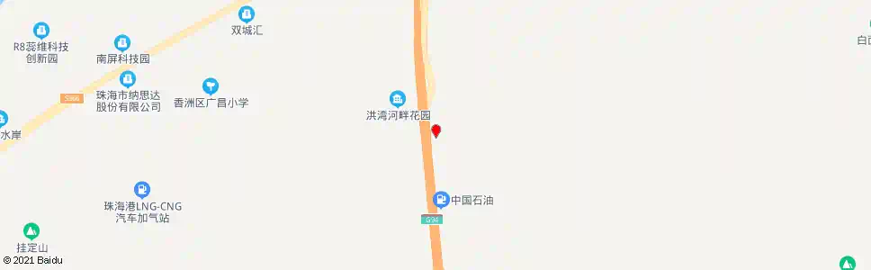 珠海白沙坑_公交站地图_珠海公交_妙搜公交查询2025