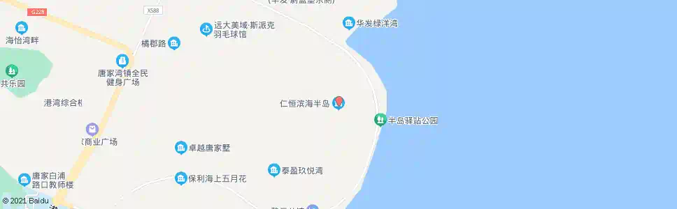 珠海仁恒滨海半岛_公交站地图_珠海公交_妙搜公交查询2025