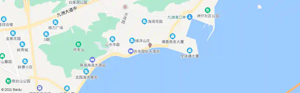 珠海情侣南路中_公交站地图_珠海公交_妙搜公交查询2025