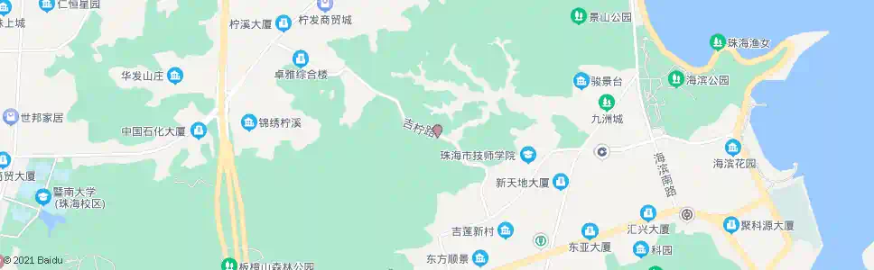 珠海吉大水库_公交站地图_珠海公交_妙搜公交查询2025