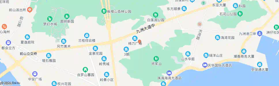 珠海石花路西_公交站地图_珠海公交_妙搜公交查询2025