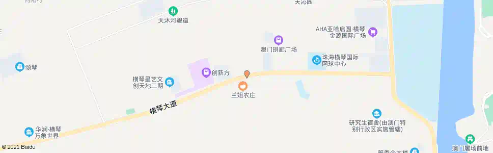 珠海伯牙道路口_公交站地图_珠海公交_妙搜公交查询2025