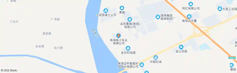 珠海金品电器_公交站地图_珠海公交_妙搜公交查询2025