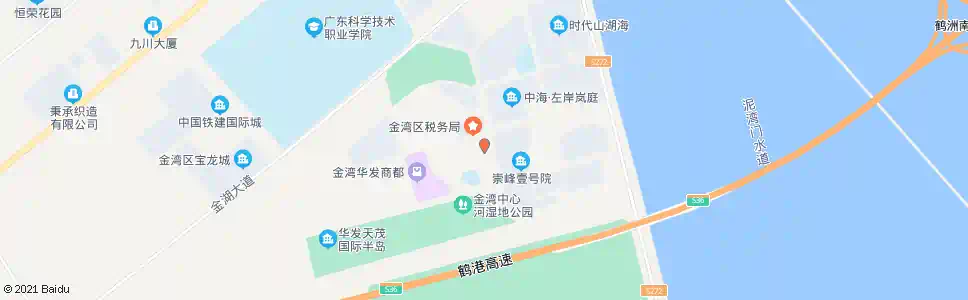 珠海金湾服务大厅_公交站地图_珠海公交_妙搜公交查询2025