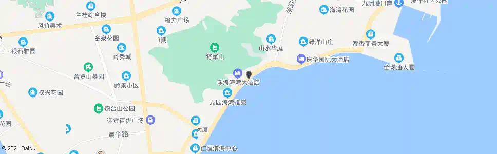 珠海情侣南路南_公交站地图_珠海公交_妙搜公交查询2025