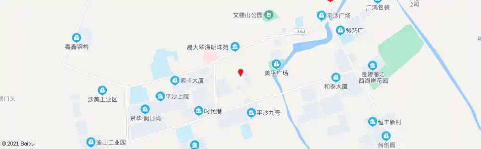 珠海美平一街_公交站地图_珠海公交_妙搜公交查询2025