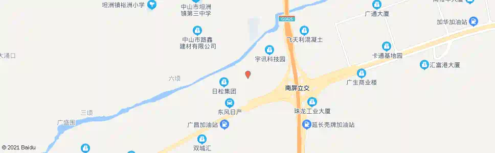 珠海屏西二路_公交站地图_珠海公交_妙搜公交查询2025
