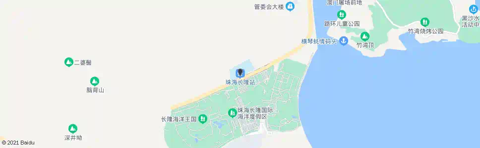 珠海长沙铺_公交站地图_珠海公交_妙搜公交查询2025