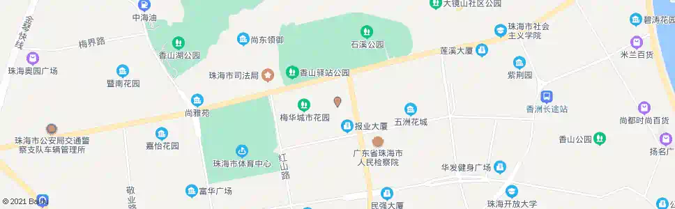 珠海市图书馆_公交站地图_珠海公交_妙搜公交查询2025