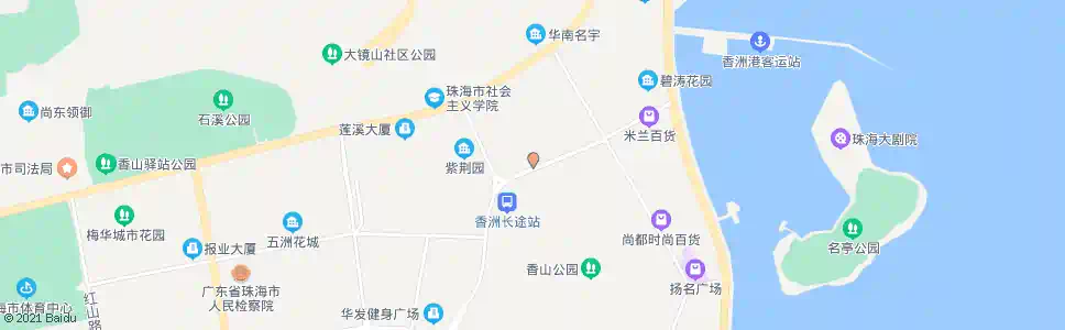 珠海国防教育基地_公交站地图_珠海公交_妙搜公交查询2025
