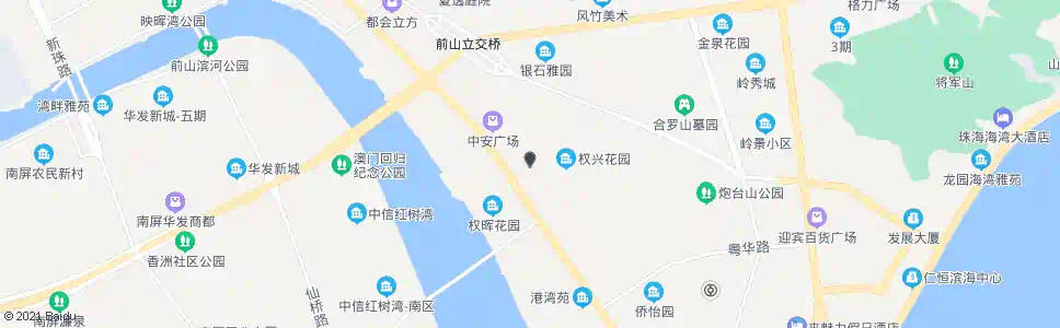 珠海办冲工业园_公交站地图_珠海公交_妙搜公交查询2025