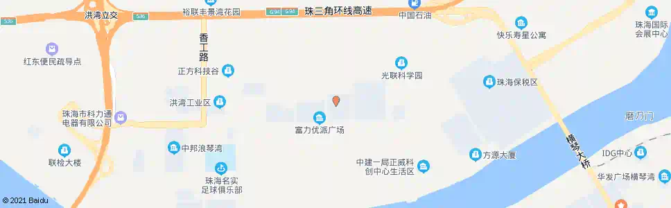 珠海康乐保公司_公交站地图_珠海公交_妙搜公交查询2025