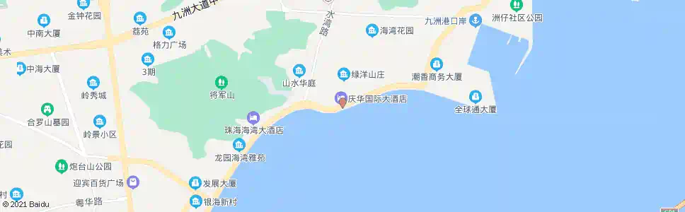 珠海庆华国际酒店_公交站地图_珠海公交_妙搜公交查询2025
