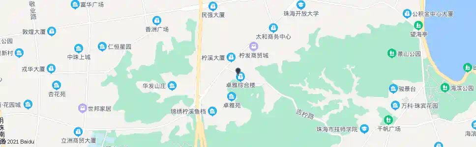 珠海吉柠北_公交站地图_珠海公交_妙搜公交查询2025