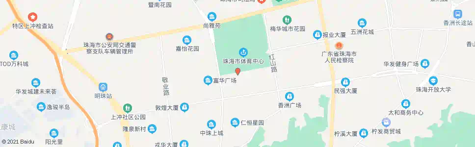 珠海红山北_公交站地图_珠海公交_妙搜公交查询2025