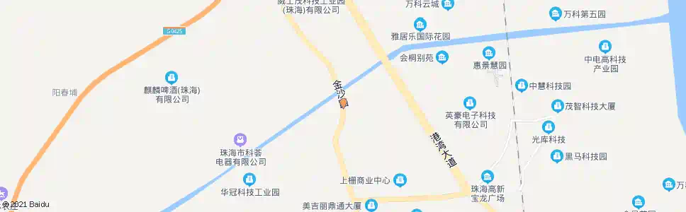 珠海中珠桥_公交站地图_珠海公交_妙搜公交查询2025