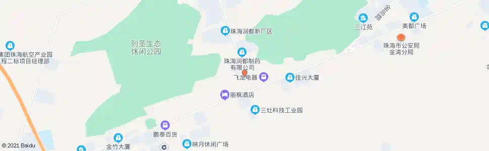 珠海机场北路南_公交站地图_珠海公交_妙搜公交查询2025
