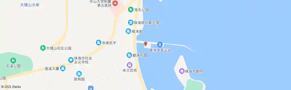 珠海港务集团路口_公交站地图_珠海公交_妙搜公交查询2025