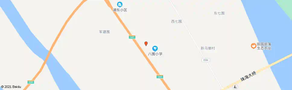 珠海湖东六连_公交站地图_珠海公交_妙搜公交查询2025