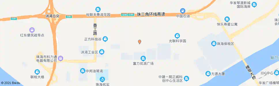 珠海恒利工业园南门_公交站地图_珠海公交_妙搜公交查询2025