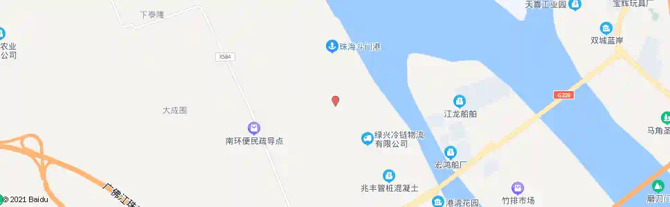珠海新一村口_公交站地图_珠海公交_妙搜公交查询2025