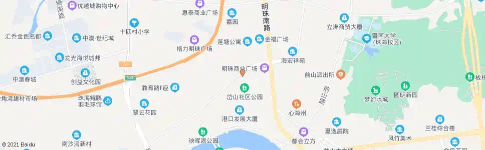 珠海市人力资源市场_公交站地图_珠海公交_妙搜公交查询2025