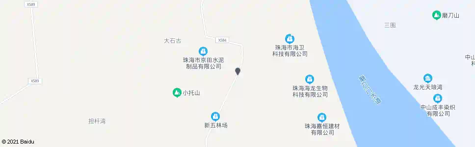 珠海大成兔场_公交站地图_珠海公交_妙搜公交查询2025