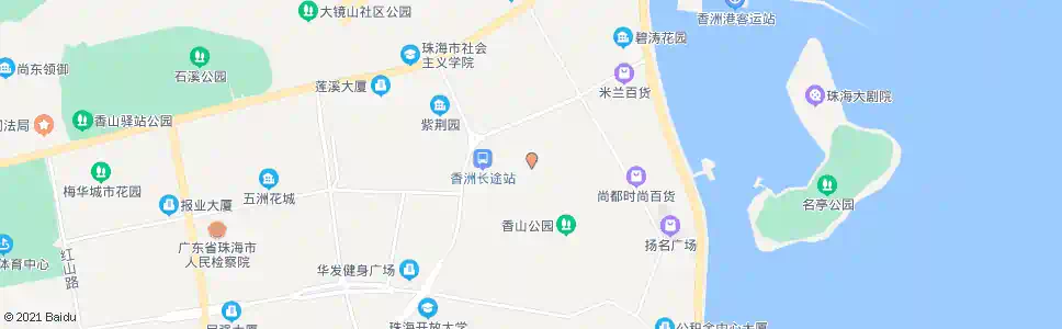 珠海狮山路中_公交站地图_珠海公交_妙搜公交查询2025