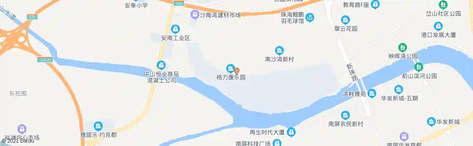 珠海金鸡路西_公交站地图_珠海公交_妙搜公交查询2025