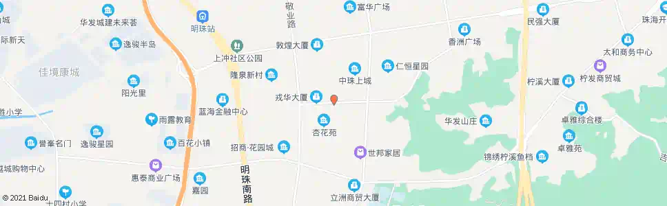 珠海翠花苑_公交站地图_珠海公交_妙搜公交查询2025