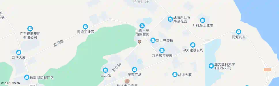 珠海金都大厦_公交站地图_珠海公交_妙搜公交查询2025