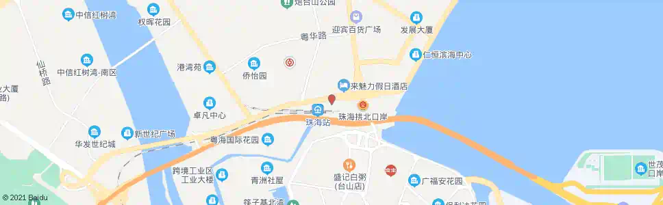 珠海城轨南朗站_公交站地图_珠海公交_妙搜公交查询2025